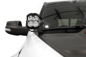 Ram TRX Ditch Light Brackets - Addictive Desert Designs - Hammer Black - `21-`23 Ram TRX Ditch Light Brackets - Addictive Desert Designs - Hammer Black - `21-`23